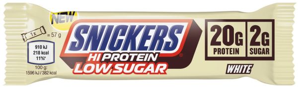 Snickers White Low Sugar High Protein Bar
