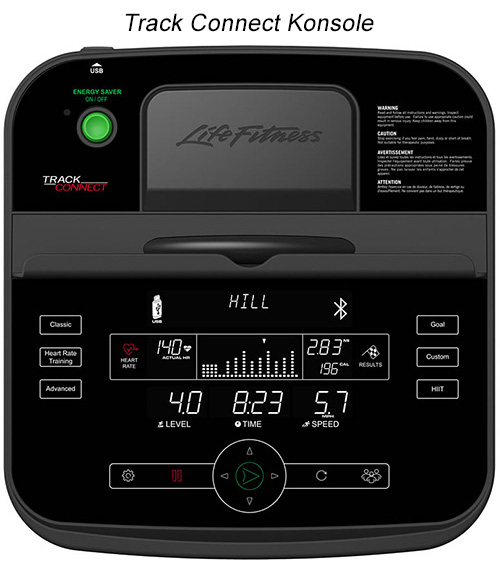 Life Fitness Laufband T3 Go Detail 5