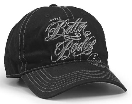 Better Bodies Women's Twill Cap - Black Detail 1