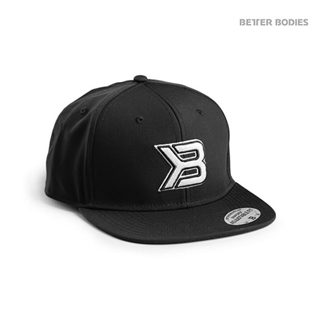 Better Bodies Flat Bill Cap - Black Detail 2
