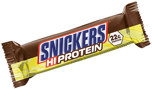 Snickers Protein Riegel Detail 1