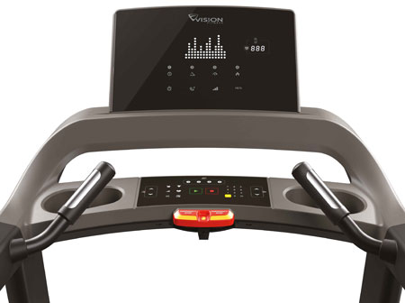 Vision Fitness T600 Laufband Detail 2