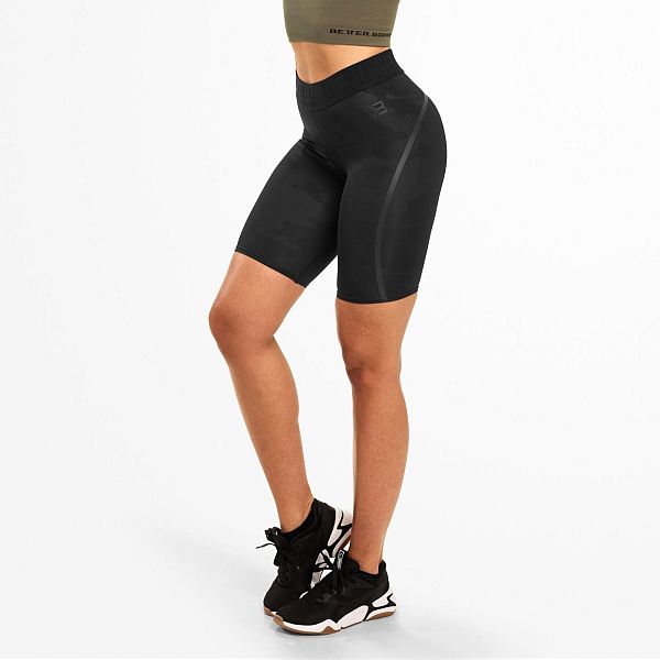 Better Bodies Chelsea Shorts - Black Detail 1