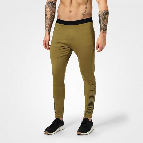 Better Bodies Brooklyn Gym Pants - Military Green Detail 1