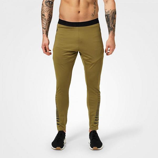 Better Bodies Brooklyn Gym Pants - Military Green Detail 2