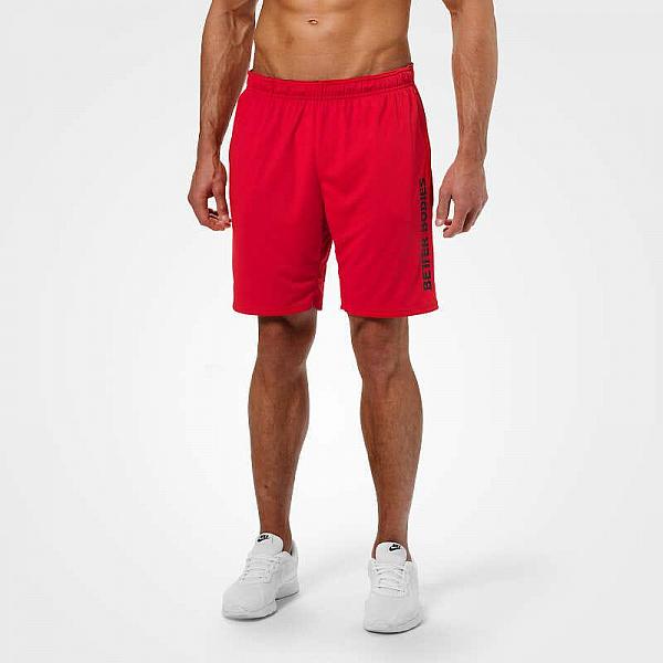 Better Bodies Loose Function Shorts - Bright Red Detail 1