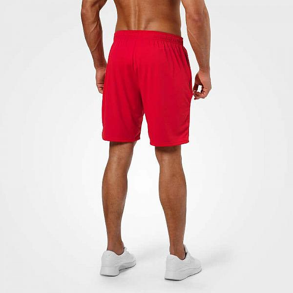 Better Bodies Loose Function Shorts - Bright Red Detail 2