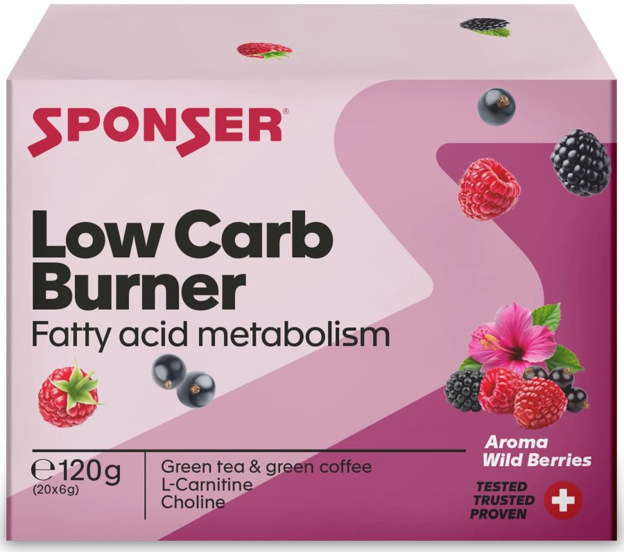 Sponser Low Carb Burner - Wild Berries