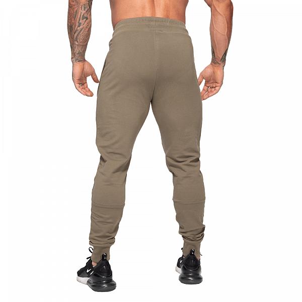 Better Bodies Tapered Joggers V2 - Washed Green Detail 3