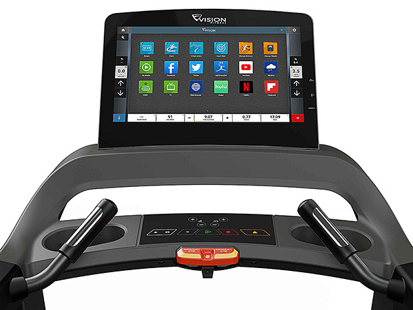 Vision Fitness Laufband T600E Detail 2