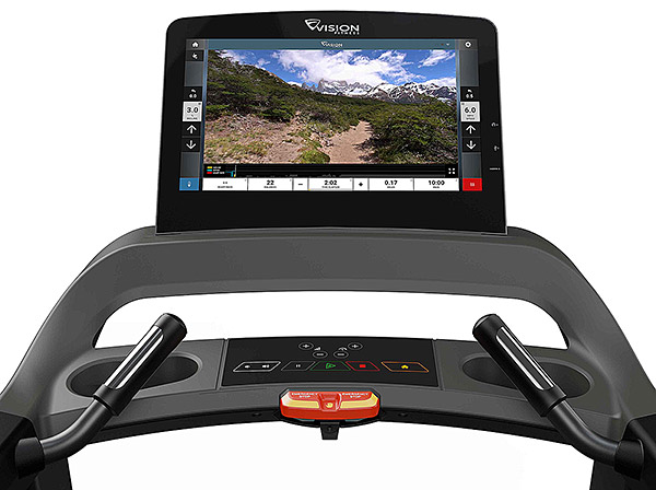 Vision Fitness Laufband T600E Detail 3