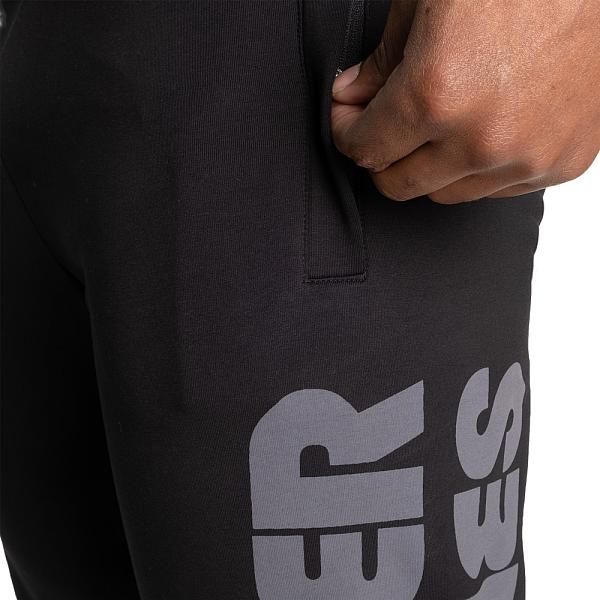 Better Bodies Stanton Sweatpants - Black V2 Detail 4