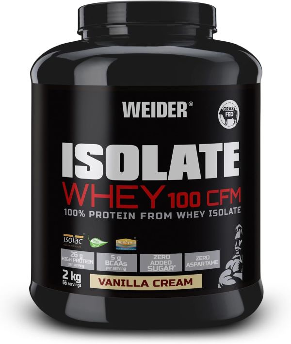 Weider Isolate Whey 100 CFM - MHD 04/25