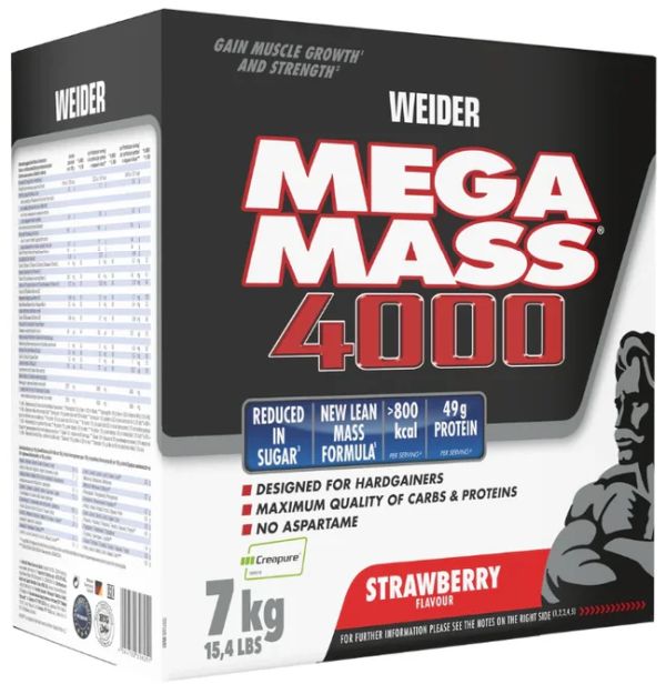 Weider MEGA MASS 4000 - MHD 10/26