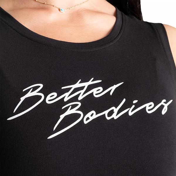 Better Bodies NY Tank - Black/White Detail 4