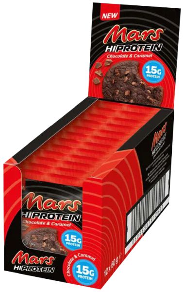 Mars High Protein Cookie - Chocolate & Caramel - MHD 09.12.25