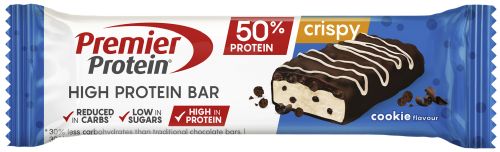 Premier High Protein Riegel 50% Crispy - MHD 11/26