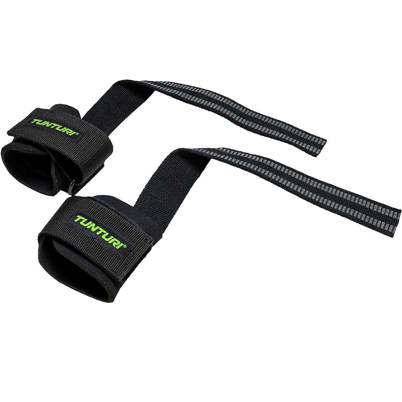 Gepolsterte Tunturi Profi Lifting Straps Zughilfen Detail 3