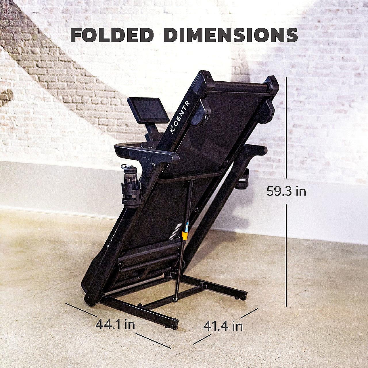 Inspire Centr RUNR-S Laufband, klappbar Detail 6