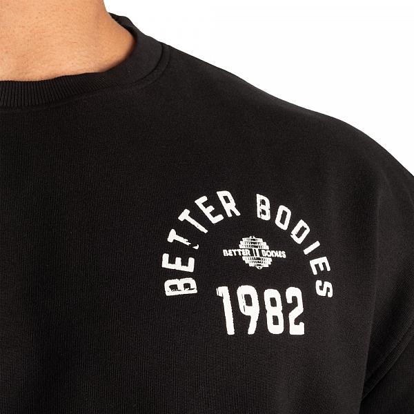 Better Bodies Legacy Sweater - Black Detail 4