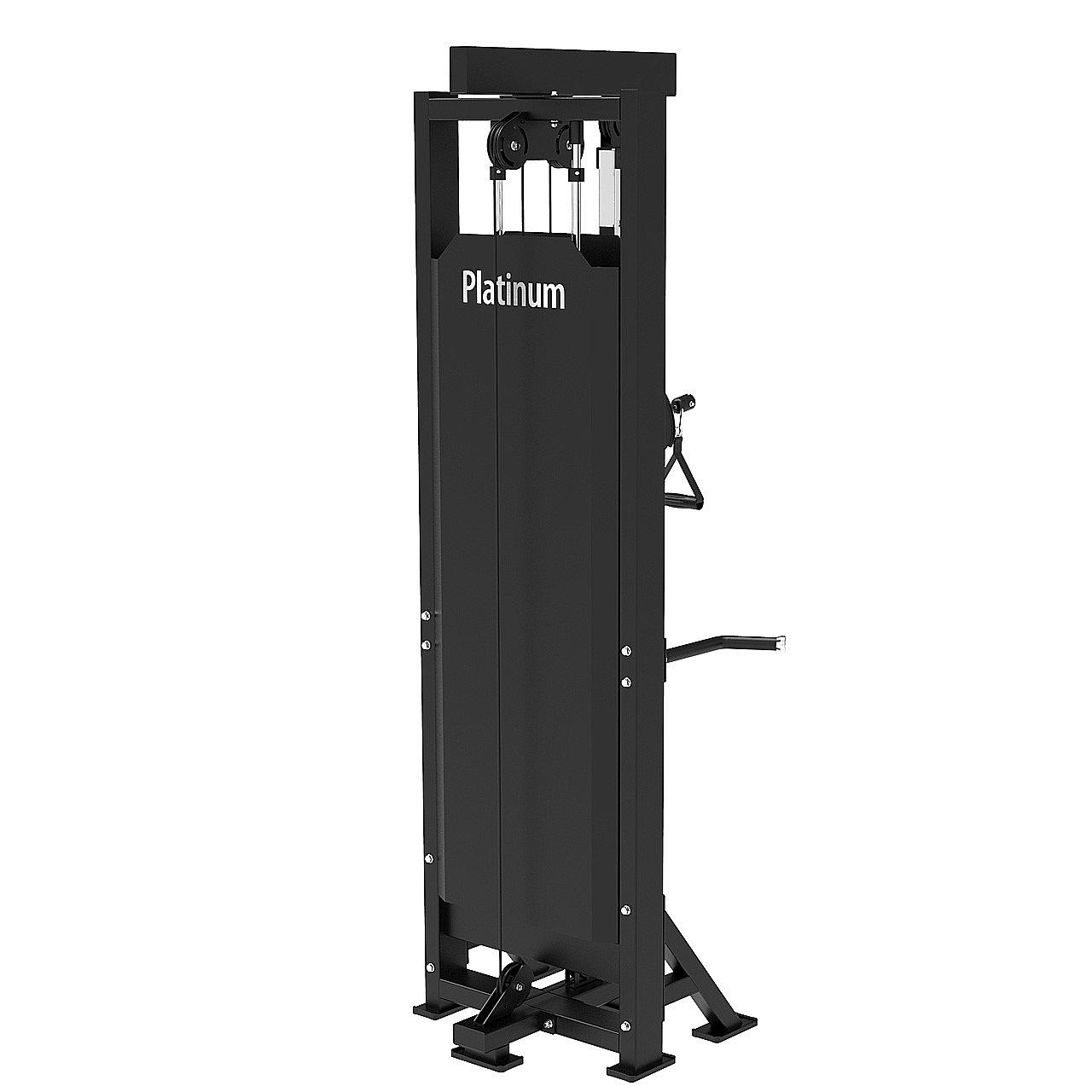 Tunturi Platinum Single Station mit Gewichtsstapel Detail 2