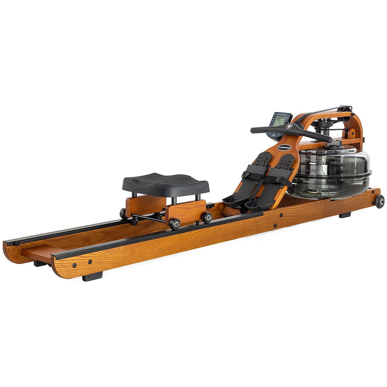 Fluid Rower Viking 3 V Wasserrudergerät aus Holz Detail 1