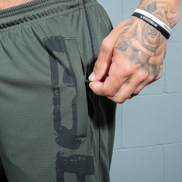 GASP Pro Mesh Shorts - Deep Forest Detail 5